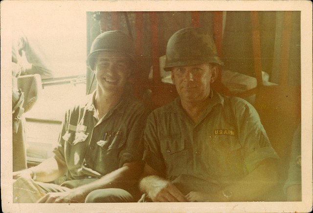 0001 Returning from field to base camp Nov-67 Radio operator KIRBY with me,  Deros in 3 Dec 67